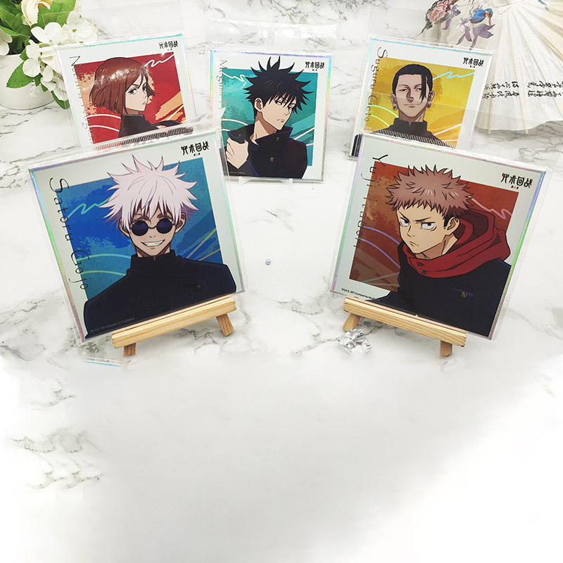 漫序正版官谷 咒术回战第二季【镭射色纸】 五条悟夏油杰 - 图1