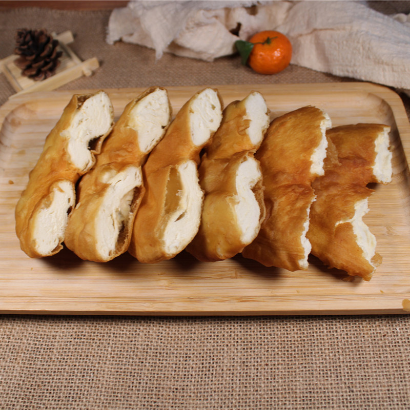 甘肃风味美食平凉传统面点即食早餐小油饼当日现做微甜味五个包邮