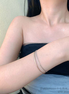 叠戴好好看啊设计感手链