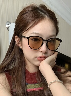 折叠墨镜防紫外线高级女