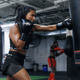 HAYABUSA genuine leather boxing gloves for Sanda fighting