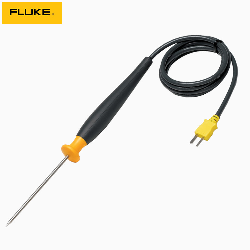 FLUKE福禄克温度探头80PK-1K型热电偶管钳式测温仪耐用带状传感器