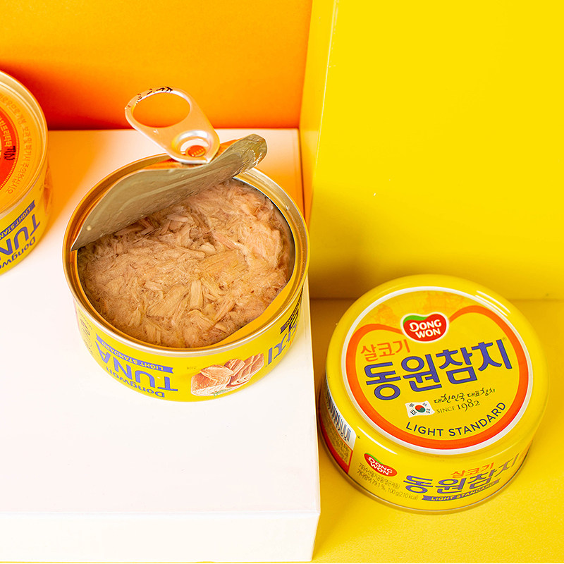 东远韩国进口金枪鱼罐头100g原味即食海鲜油浸吞拿鱼海鲜鱼肉罐头,淘宝优惠券,粉丝福利购,淘宝优惠卷