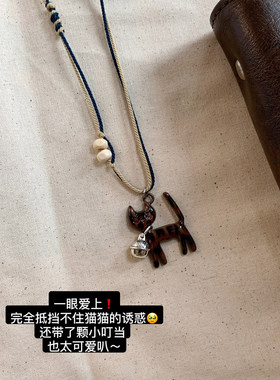 S925纯银爱心小狗吊坠项链女