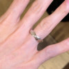 Minimalism~S925 Silver Wire Brushed Ring