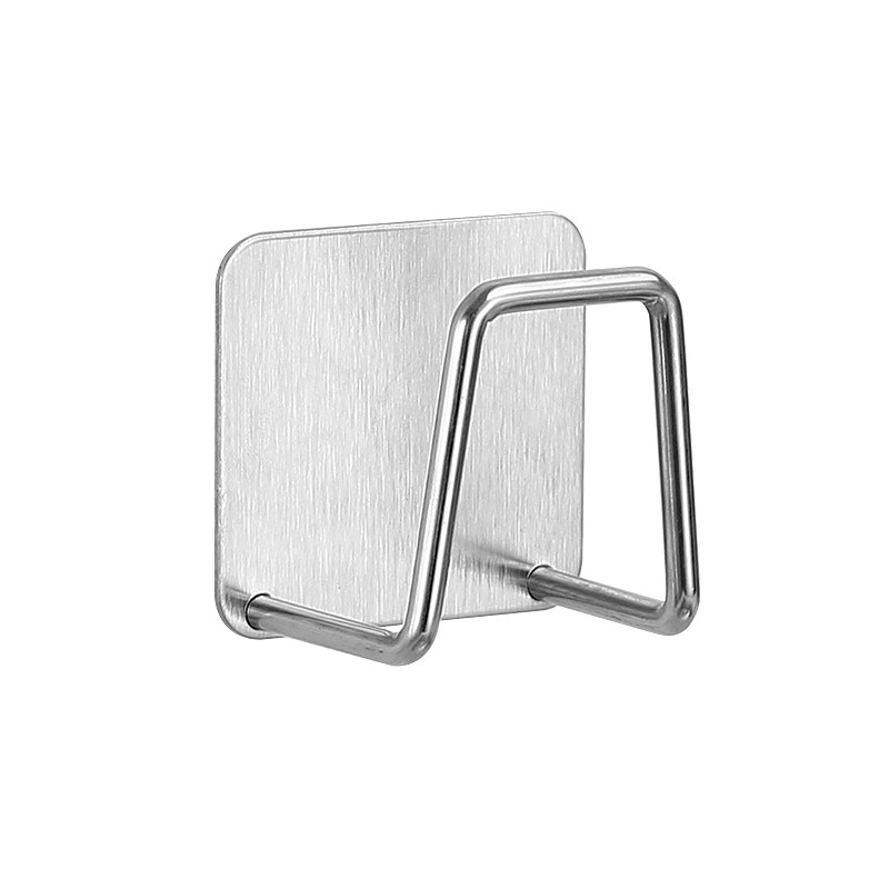 海绵置物架不锈钢厨房用品水池钢丝球百洁布收纳沥水架免打孔壁挂,淘宝优惠券,粉丝福利购,淘宝优惠卷