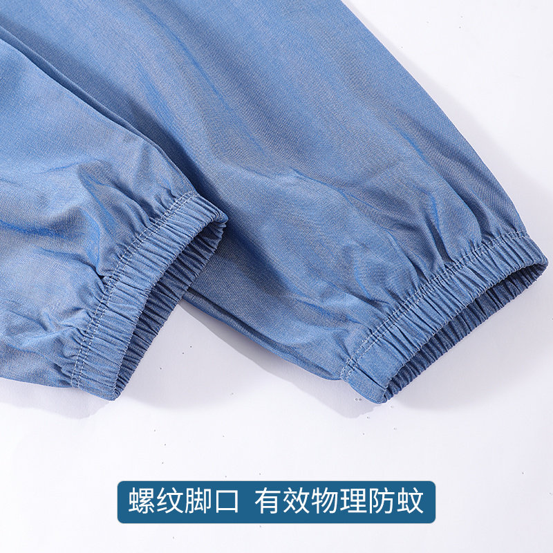 真维斯童装女童防蚊裤夏季牛仔裤 真维斯童装裤子