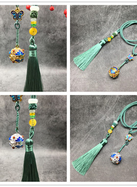 古风宫铃香囊球镂空禁步压襟汉服