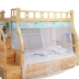 Giường trẻ em màn chống muỗi hai tầng cao và thấp thang tủ sách 1,2m1,5 mét trẻ em 0,9 nhà 1,35 mét - Lưới chống muỗi