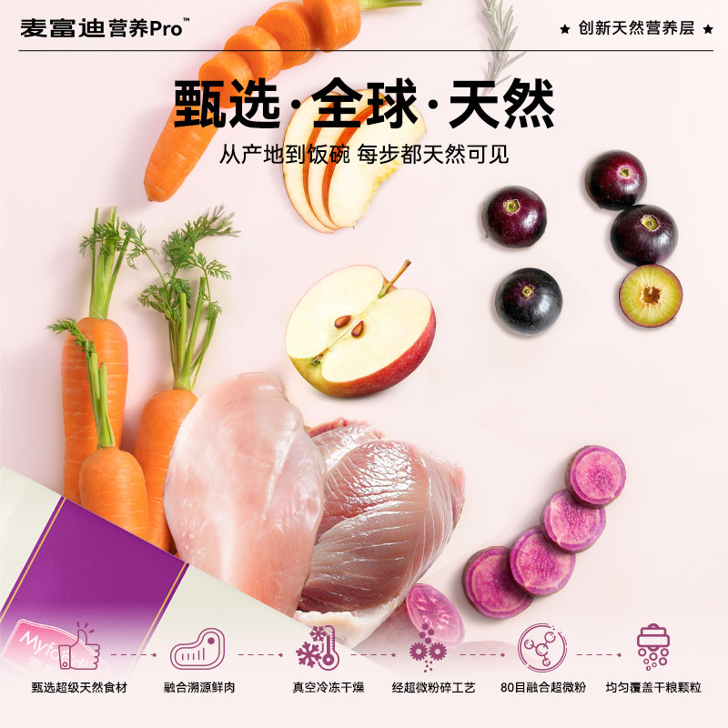 麦富迪营养pro猫粮乳鸽鲜肉磷虾天然粮老年猫粮幼猫全期通用猫咪,淘宝优惠券,粉丝福利购,淘宝优惠卷