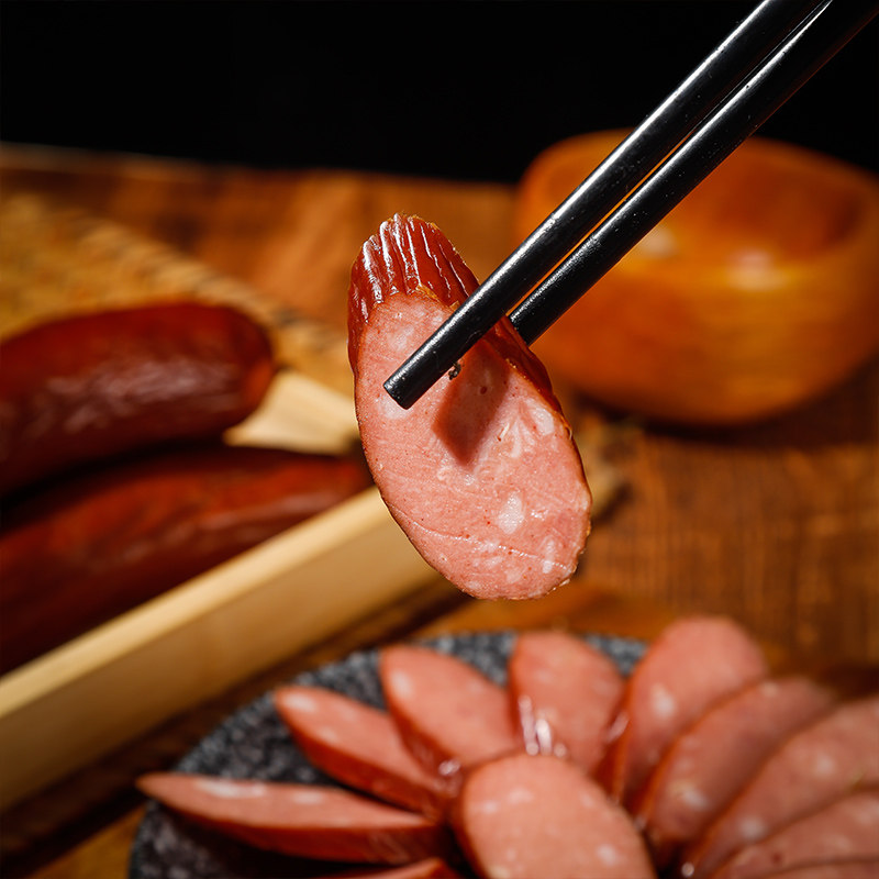 阿雷哈尔滨红肠即食正宗风味红肠东北特产香肠熟食火腿肠下酒菜