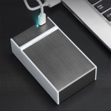 Портсигар с usb-зарядкой, металлическая зажигалка, делается под заказ