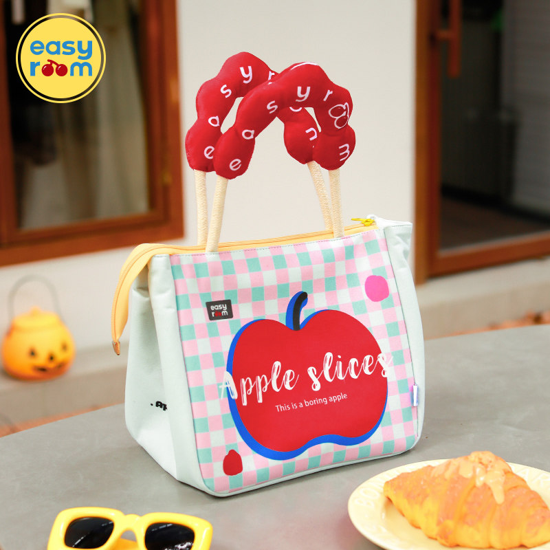 便当包饭盒袋上班族手拎午餐包可爱水果学生专用防水防油手提饭袋,淘宝优惠券,粉丝福利购,淘宝优惠卷