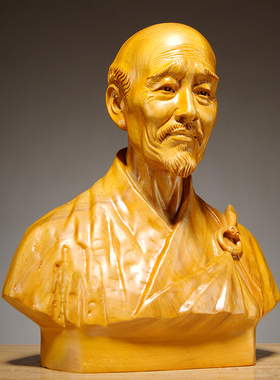 崖柏弘一法师现代中式风工艺品