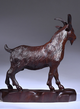 木头十二生肖家居客厅送礼工艺品