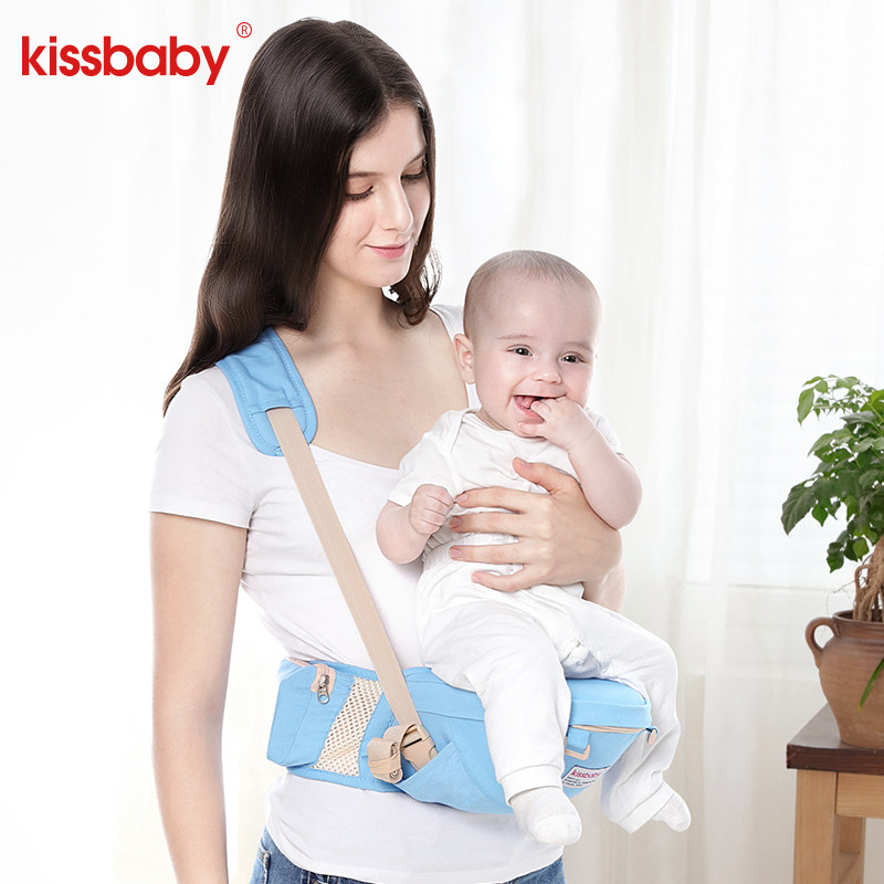 美国kissbaby宝宝前抱式神器背带 kissbaby母婴抱婴腰带/腰凳