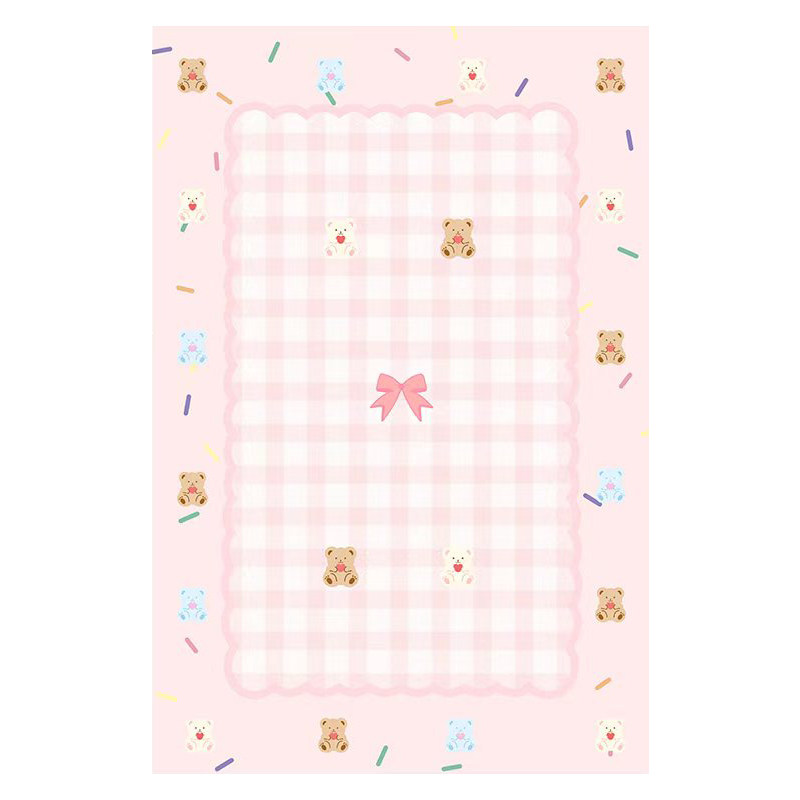 可爱地毯女孩卧室床边垫加厚儿童娱乐区地垫短绒全铺床前床下脚垫,淘宝优惠券,粉丝福利购,淘宝优惠卷