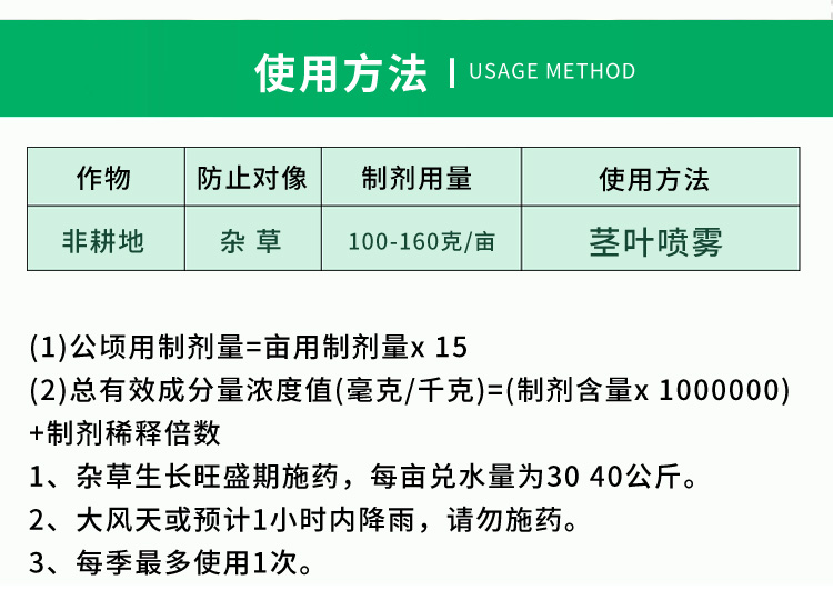 绿野红火80%2甲草甘膦二甲草甘磷瞵烂根连根死杂草除草剂正品农药 - 图2