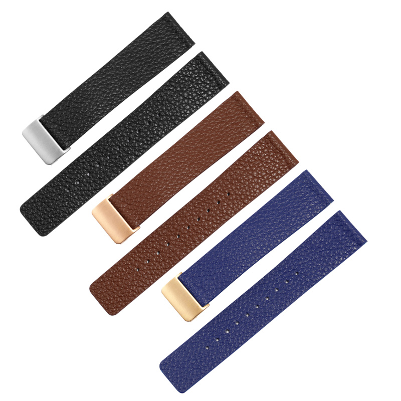 真皮手表带男女西铁城天王dw薄皮带 cicidd配件