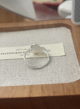 足银990纯银葫芦戒指女款轻奢小众设计感高级食指戒送女友礼物