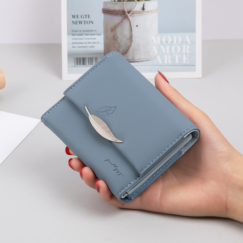 短款2021新款小众设计简约零钱包 奔蕾钱包