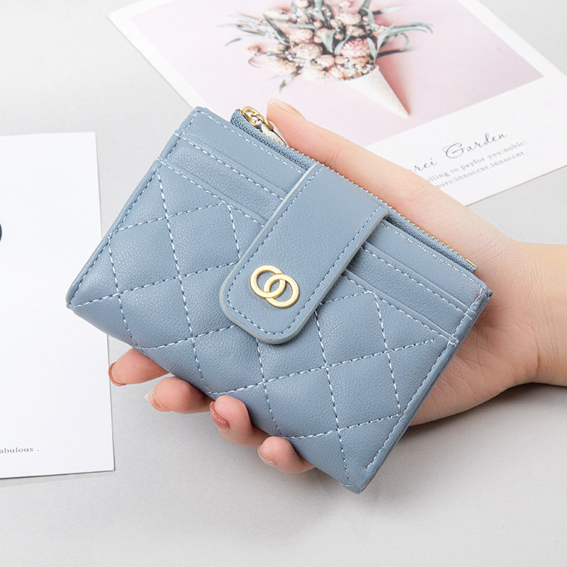 短款2022新款ins潮小众设计小钱包 奔蕾钱包