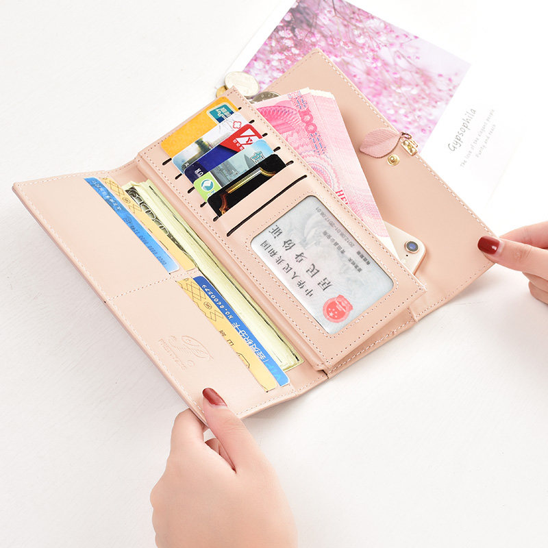 奔蕾长款2020新款时尚小清新手机包 奔蕾钱包