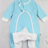 涂涂虎 Детский летний хлопковый лонгслив, детская одежда для мальчика, осеннее боди, термобелье для новорожденных, комбинезон для раннего возраста