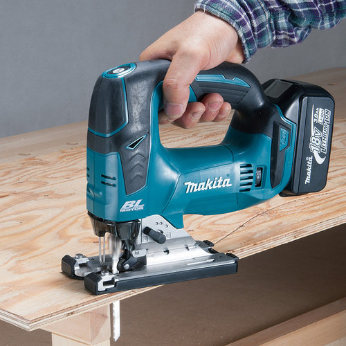 牧田进口DJV182Z锂电池充电式曲线锯便携式无源木工切割机DJV180Z - 图0