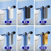 Heightened space aluminum toilet brush toilet cleaning brush deodorant long tube wall-mounted square set brush toilet home
