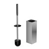 Heightened space aluminum toilet brush toilet cleaning brush deodorant long tube wall-mounted square set brush toilet home