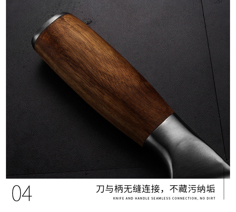 爱驻嘉菜刀厨师专用斩骨刀家用不锈钢刀厨用刀具锋利砍骨刀AC-029_虎窝淘