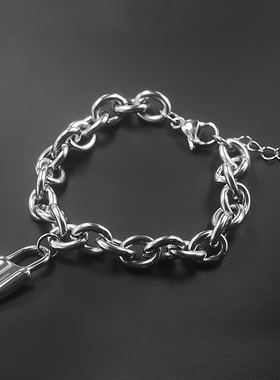 欧美钛钢情侣手链2025年新款