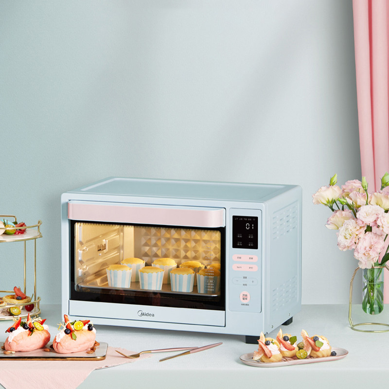 美的pt3506w智能wifi独立控温烤炉 美的美居悠然电烤箱