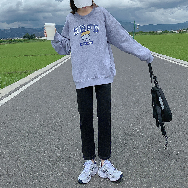 黑色直筒2021年秋季新款高腰牛仔裤 caiwinking牛仔裤