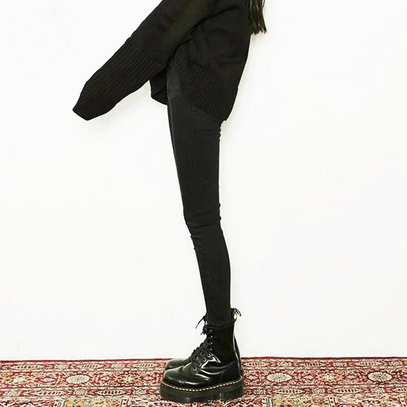 2020新款夏季高腰韩版修身牛仔裤 caiwinking牛仔裤