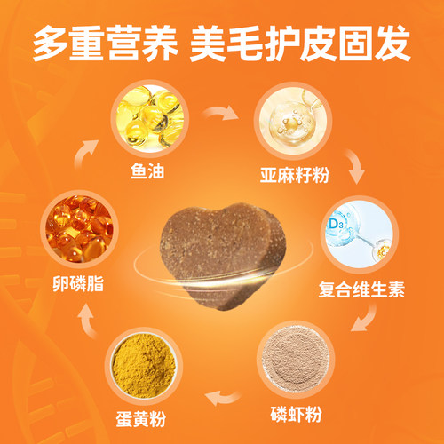 普安特卵磷脂猫宠物掉毛护毛猫咪美毛专用鱼油猫用营养膏软磷脂猫 - 图0