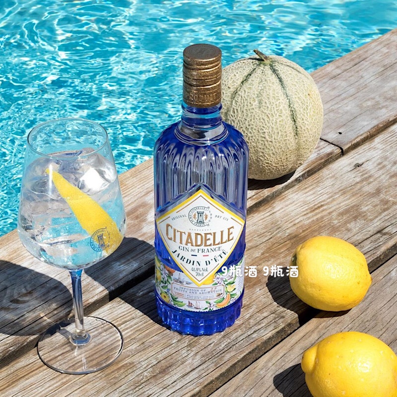 新品植物花果香 巍城夏日花园金酒 CITADELLE GIN调配鸡尾酒700ml - 图0