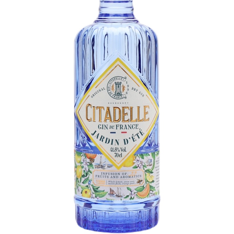 新品植物花果香 巍城夏日花园金酒 CITADELLE GIN调配鸡尾酒700ml - 图3