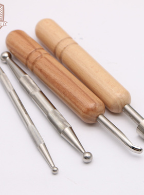 皮塑花卉塑型工具皮花材料