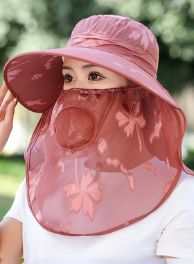 欢瑾采茶帽户外遮阳田园女夏大檐