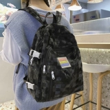 Модный трендовый вместительный и большой школьный рюкзак, вместительная и большая высококачественная сумка через плечо, подходит для студента, для средней школы