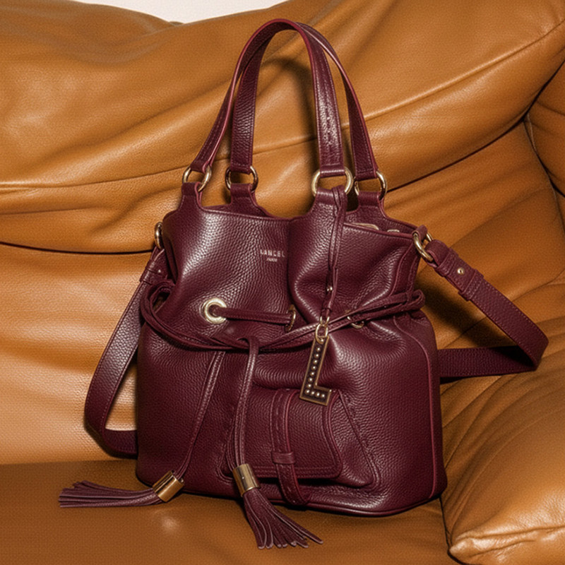 LANCEL/兰姿 Premier Flirt经典水桶包中号单肩手提 法国轻奢女包,淘宝优惠券,粉丝福利购,淘宝优惠卷