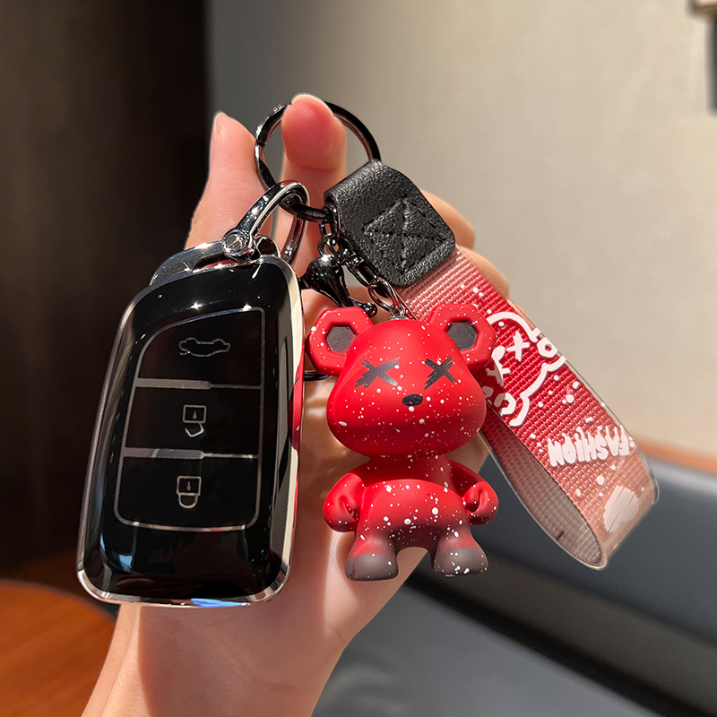 东风风神ax7钥匙套ax3/ax4高档ax5东风风度MX5时尚a30车钥匙包扣 - 图2