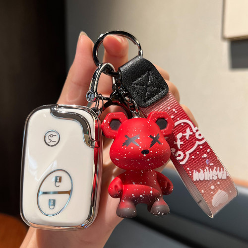 比亚迪钥匙套BYD S6/S7/F0/F3唐e6/M6扣G3R专用L3汽车钥匙壳包女 - 图0