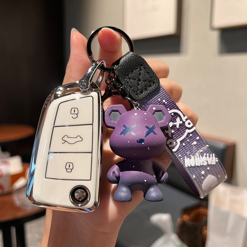 江淮iev6e钥匙套女X4/S7嘉悦a5思皓E20X汽车R3/S4瑞风S2/S3壳包扣 - 图2