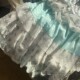Forest style pastoral style fresh floral skirt