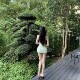 Korean Hot Girl Sleeveless Top High Waist Slim Skirt