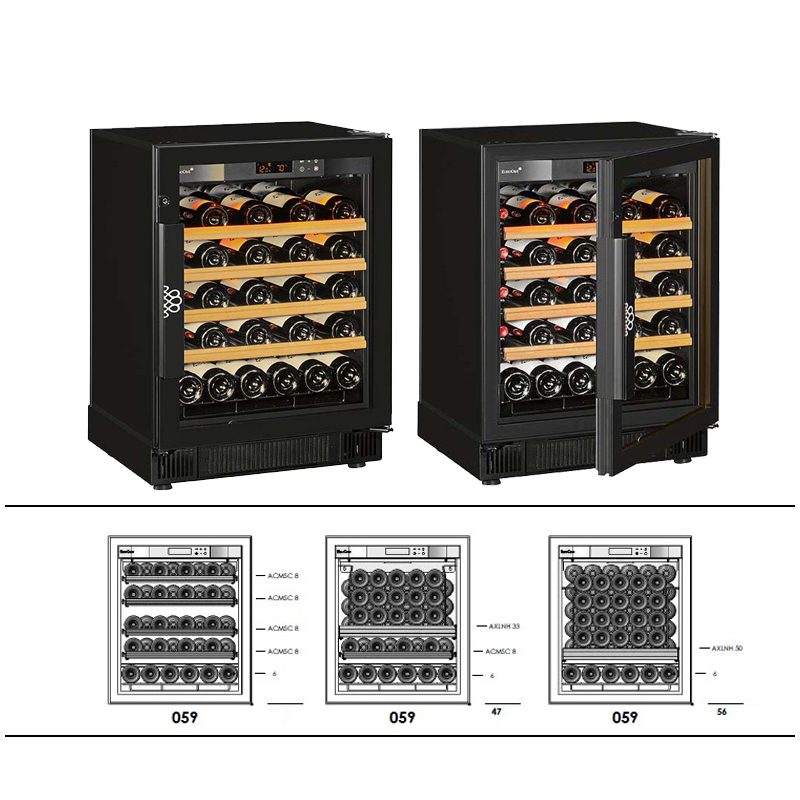 EUROCAVE法国进口V259V3嵌入红酒柜恒温酒柜冷藏冰吧饮料柜家用 - 图2