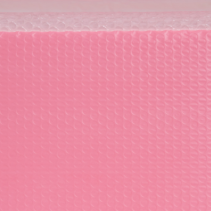 快递打包气泡袋防震泡沫袋哑光加厚粉色气泡信封袋饰品打包泡泡袋 - 图0